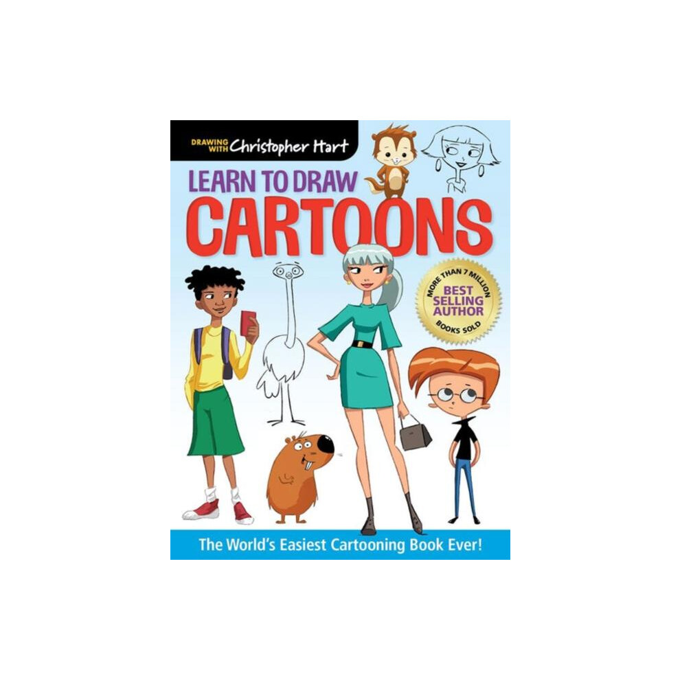 Riachristiecollections Learn To Draw Cartoons By Christopher Hart Paperback Book