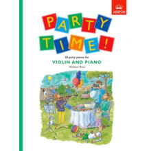 Party Time 18 party pieces for violin and piano by By composer Michael