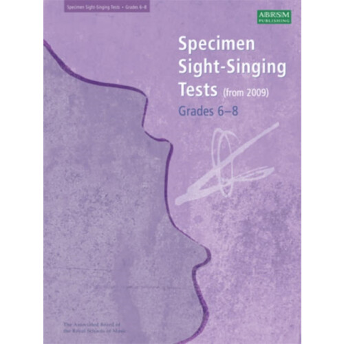 Specimen SightSinging Tests Grades 68 by ABRSM Other Book