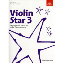 Violin Star 3 Accompaniment book by By composer Edward Huws Jones Othe
