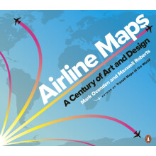 Airline Maps by Maxwell Roberts Paperback Book