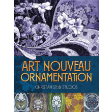 Art Nouveau Ornamentation by Christian Stoll Paperback Book