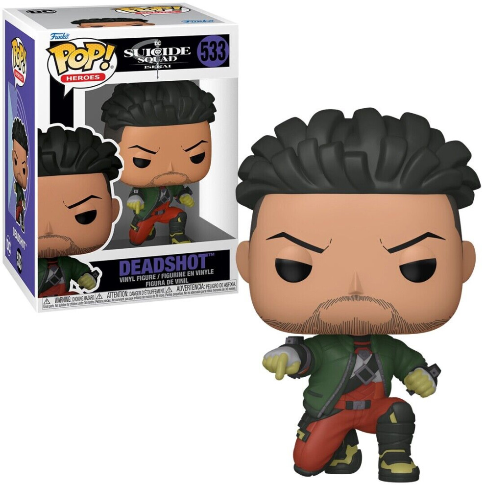 Funko Deadshot Suicide Squad Isekai Pop! Dc Comics Vinyl Figure