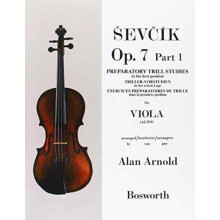 Viola Studies Op.7 Part1 by By composer Otakar Sevcik Other Book