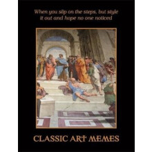 Classic Art Memes by Rob Ward Hardcover Book