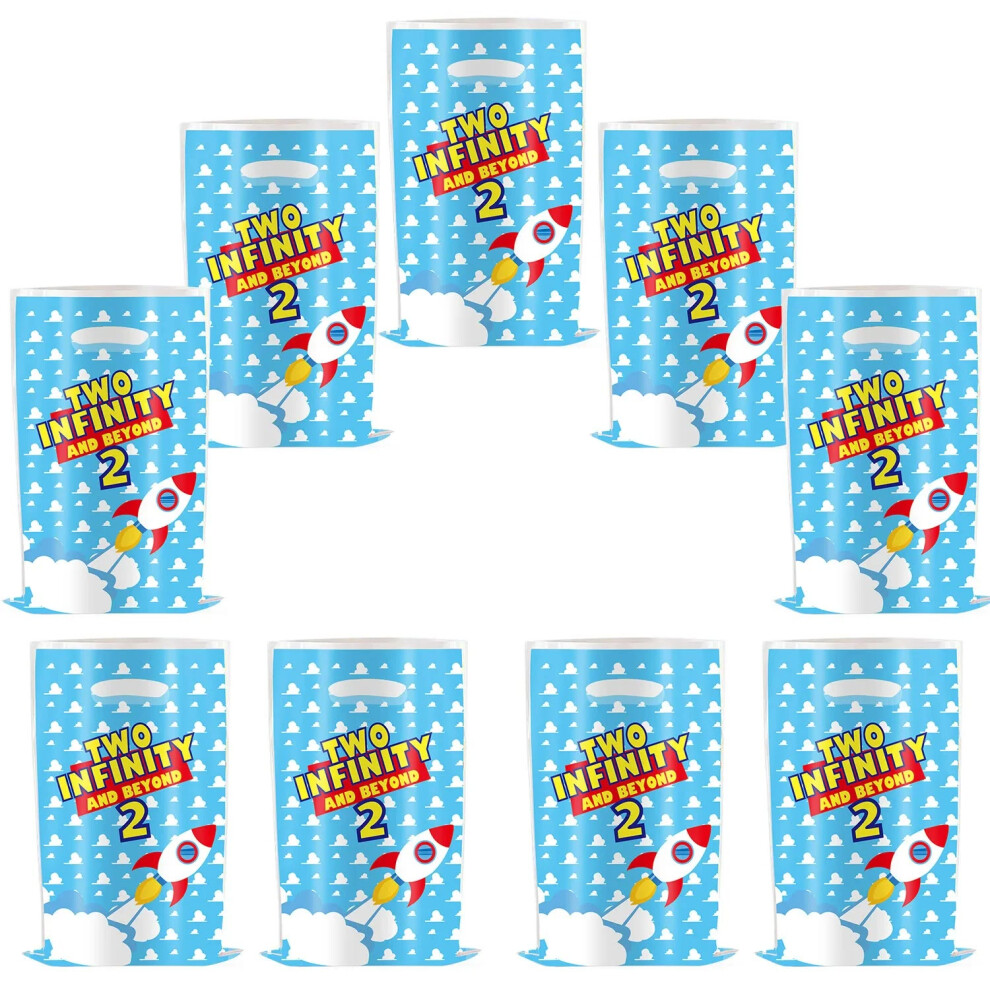 (10pcs-2, as picture) Toy Story Birthday Party Supplies Bracelets Stickers Mask for Kid Boy Pinata Goody Bag Fillers Buzz Lightyear Party Favors Gift-image-OPC-PGZJ2J5-NEW