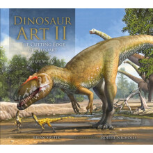 Dinosaur Art II by Steve White Hardcover Book