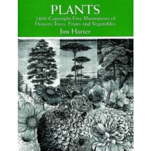 Plants by Jim Harter Paperback Book