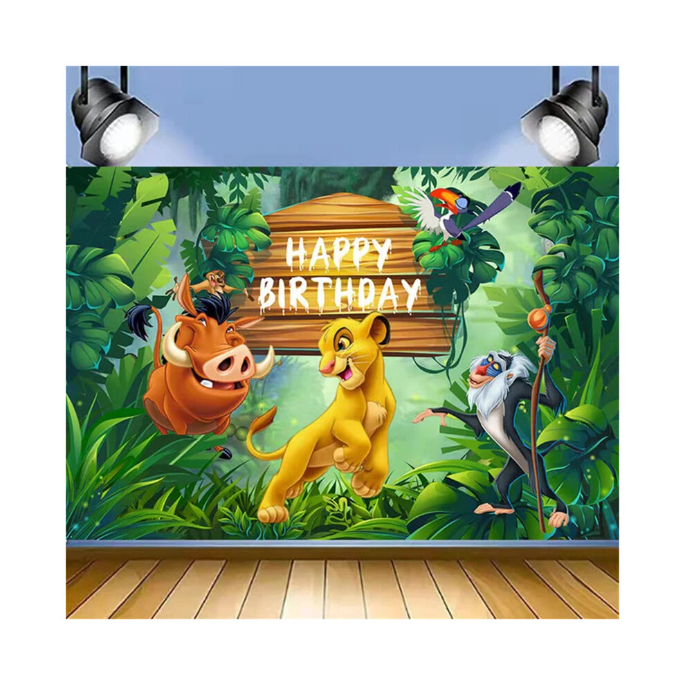 (background-120X80cm-1) Lion King Simba Birthday Party Favors Carnival Prizes Pinata Goody Bag Fillers Classroom Rewards Prizes for Kids Birthday Gift-image-OPC-PGZJPWR-NEW