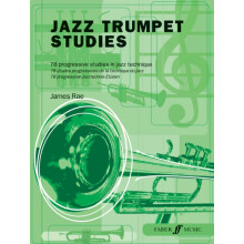 Jazz Trumpet Studies by James Rae Paperback Book