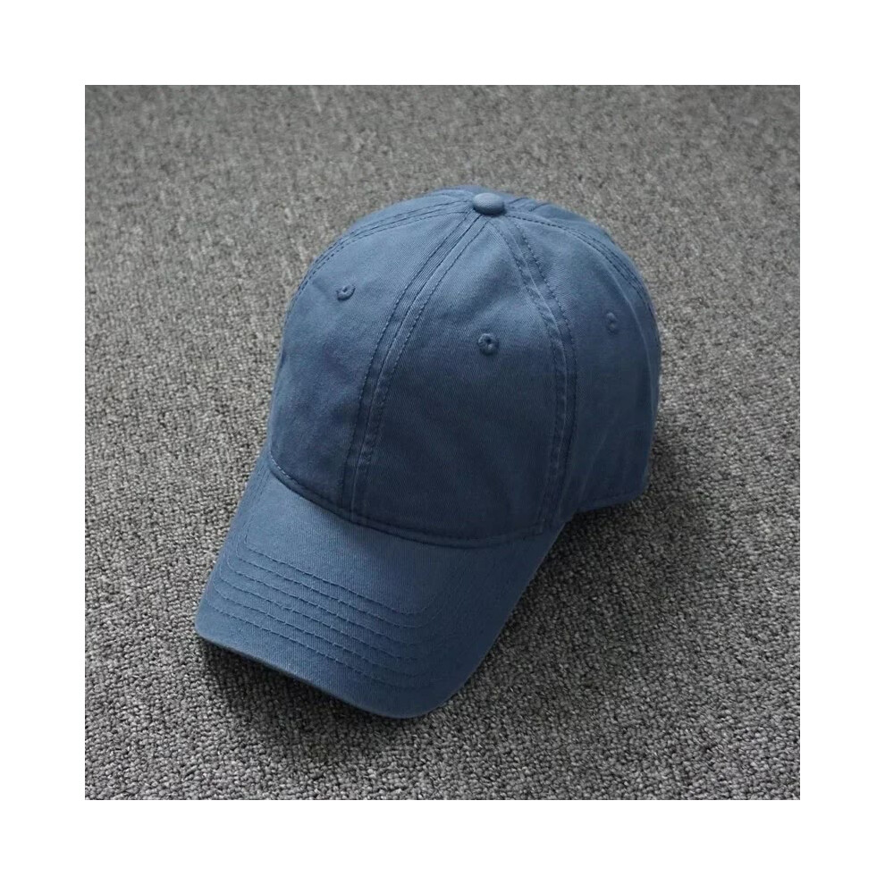 (Blue, Large 61-63CM) Big Size Hat for Men  Man Large Head Baseball Cap Sold Color Soft Cotton Plus Sport Snapback Lady Large Sun Caps 56-60CM 61-63CM-image-OPC-PGZJWVB-NEW