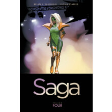 Saga Volume 4 by Brian K Vaughan Paperback Book