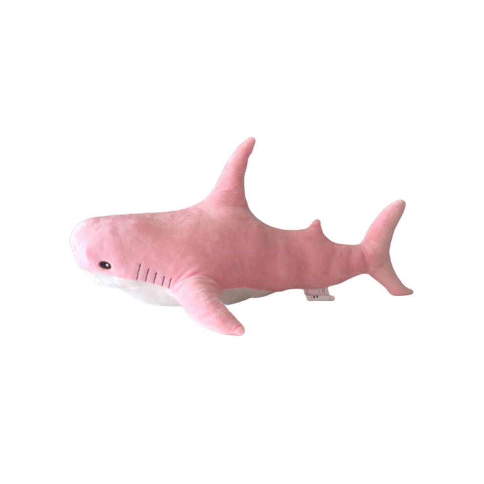 (Pink,60cm)Oreiller coussin jouet animal en peluche requin 3D pour décoration maison enfant cadeau