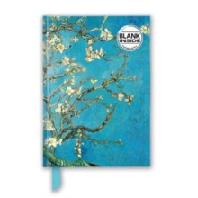 Vincent van Gogh Almond Blossom Foiled Blank Journal by Created by Fla