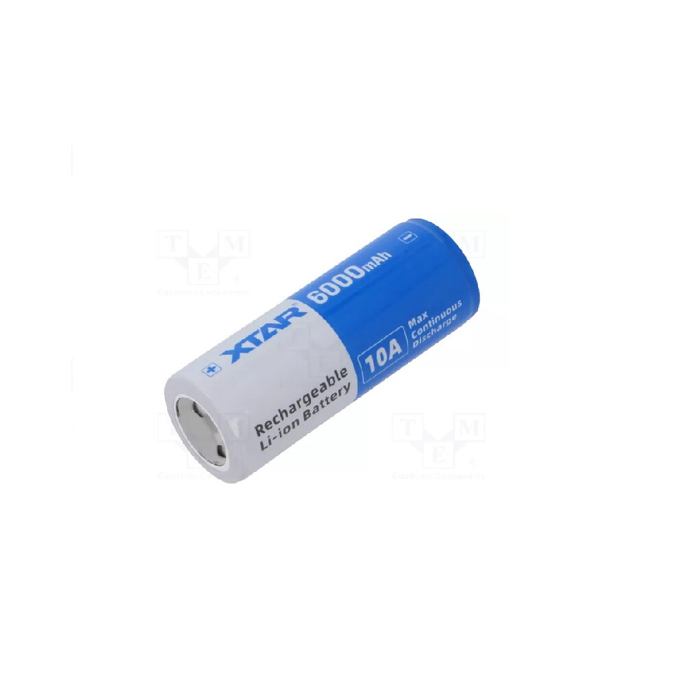 Xtar 26650 6000Mah 3.7V Li-Ion Protected Rechargeable Battery