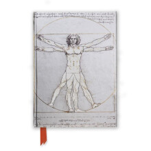 Da Vinci Vitruvian Man Foiled Journal by Created by Flame Tree Other B