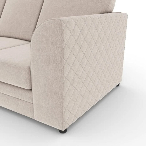 Snugg Furniture (Left Hand Corner, Beige) Hilton Corner Sofa 2