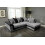 Snugg Furniture (Right Hand Corner) PALERMO JUMBO CORD CORNER SOFA 1
