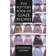 The Potters Book of Glaze Recipes by Emmanuel Cooper Hardcover Book