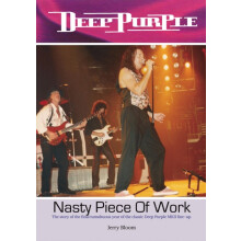 Deep Purple Nasty Piece Of Work by Jerry Bloom Paperback Book