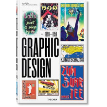 The History of Graphic Design by Jens Muller Hardcover Book