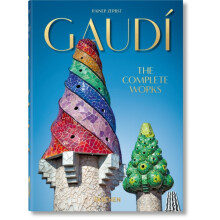 Gaudi. The Complete Works. 40th Ed. by Rainer Zerbst Hardcover Book