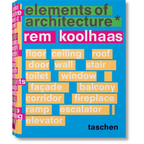 Koolhaas. Elements of Architecture by Rem Koolhaas Hardcover Book