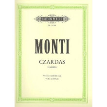 Czardas for Violin and Piano by VITTORIO MONTI Other Book