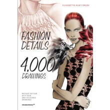 Fashion Details 4000 Drawings by Elisabetta Drudi Paperback Book