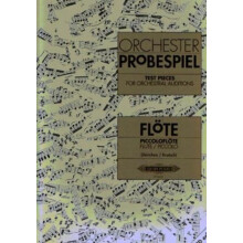 Test Pieces for Orchestral Auditions Flute and Piccolo by VARIOUS Othe