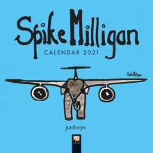 Spike Milligan Mini Square Wall Calendar 2021 by Created by Flame Tree