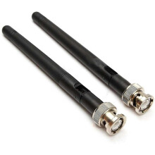 (As show, One size) 2 Uhf Antenna With Bnc Connector For Sennheiser Ew100 Ew300 Ew500 G3 Evolution G3 Series Receiver W