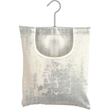 (As show, One size) Laundry Clothespin Bag - Holds 100 Medium-sized Clothes Pins, Durable Polyester, Hook Attachment