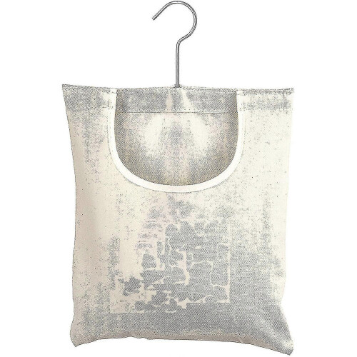 (As show, One size) Laundry Clothespin Bag - Holds 100 Medium-sized Clothes Pins, Durable Polyester, Hook Attachment