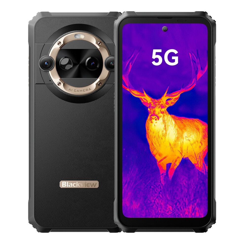 (Black) Blackview BL9000 PRO 5G Rugged Smartphone 2GB 512GB Thermal Imaging