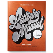 House Industries Lettering Manual new edition by K Barber Paperback Bo