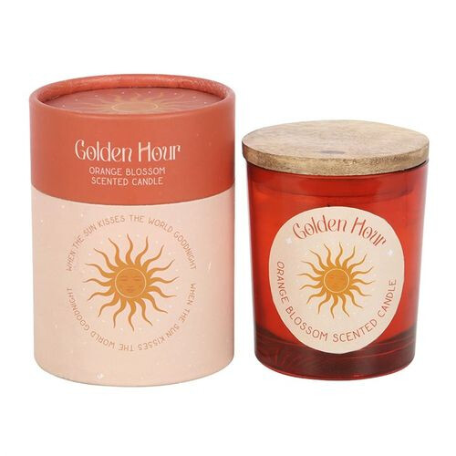 Golden Hour Orange Blossom Candle 1