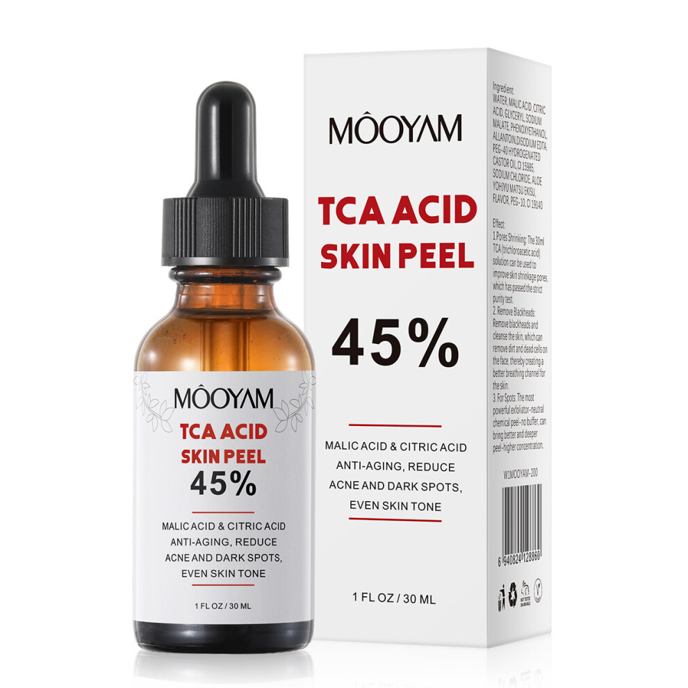 (3X 45% TCA Peel Serum) TCA Peel Serum Skin Rejuvenating Essence Acne Removing