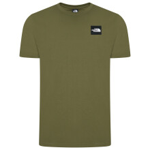 (Green, Large) The North Face Patch Logo Men's T-Shirt