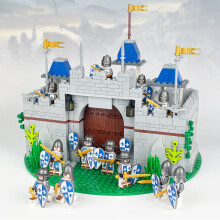 (Building Castles - C) Medieval Knights dragon building castles MiniFigures Fits Lego