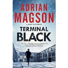 Terminal Black by Adrian Magson Hardcover Book