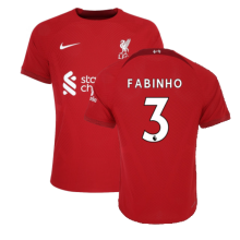 (XL) 2022-2023 Liverpool Vapor Home Shirt (FABINHO 3)