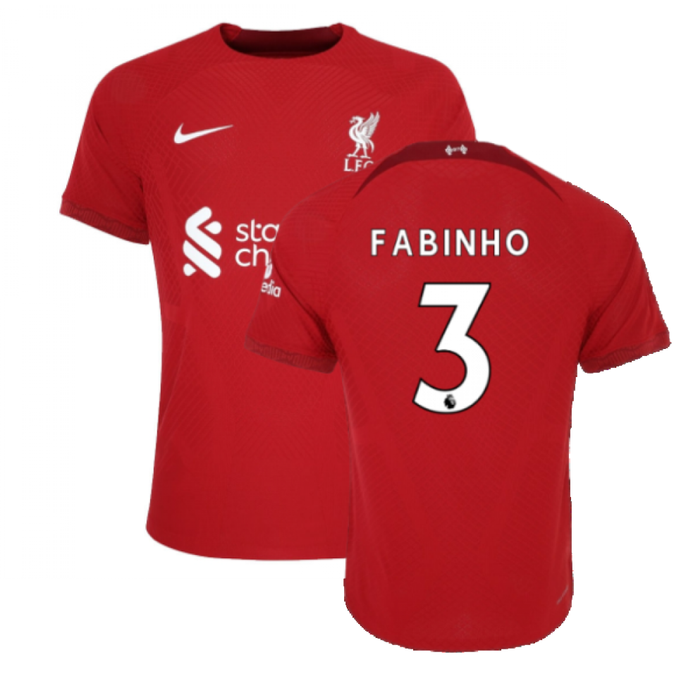 Nike (Xxl) 2022-2023 Liverpool Vapor Home Shirt (Fabinho 3)