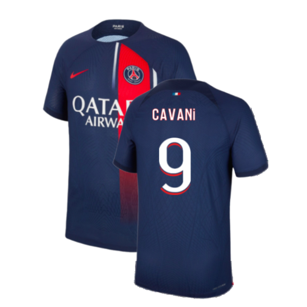 Nike (Xl) 2023-2024 Psg Home Shirt (Cavani 9)
