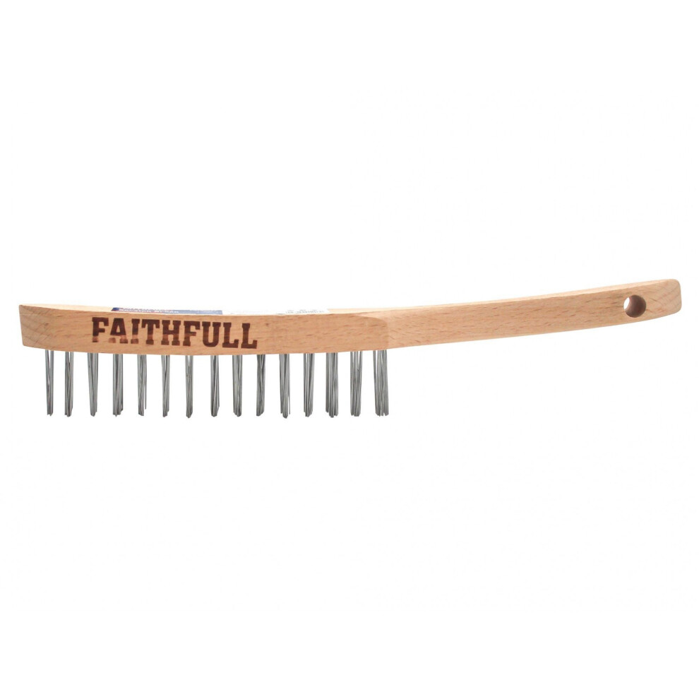 Faithfull Heavy-duty Scratch Brush