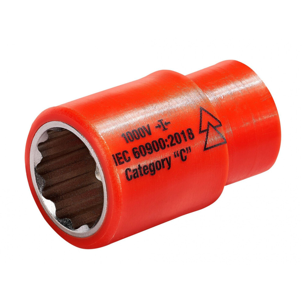 Itl Insulated Insulated Socket, 3/8In Drive 5063750776781