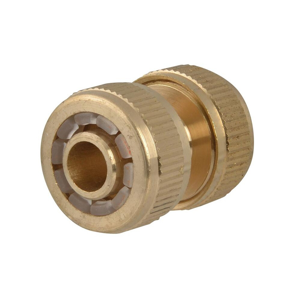 Faithfull Brass Hose Mender 12.5mm (1/2in)