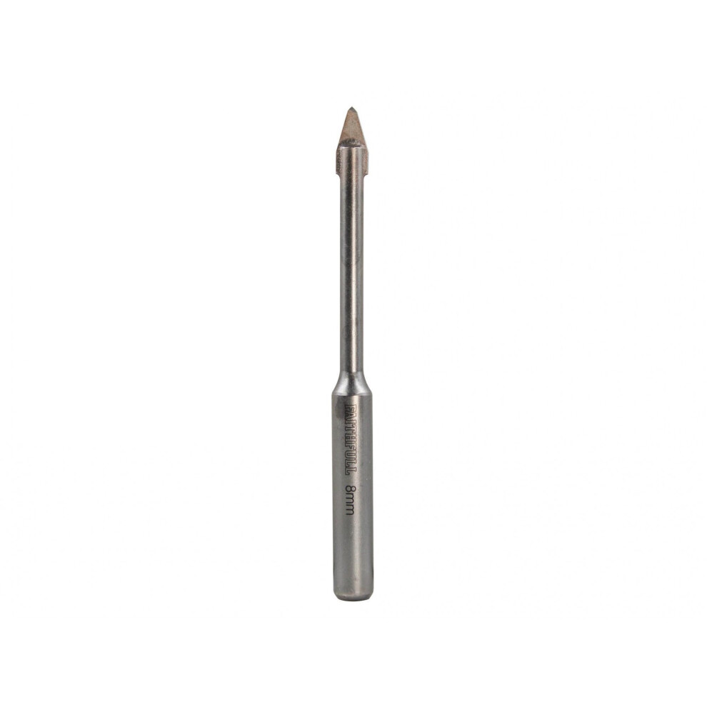 Faithfull Carbide Hard Tile & Glass Drill Bit