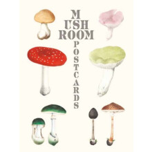 Mushroom Postcards by PIE INTERNATIONAL Hardcover Book