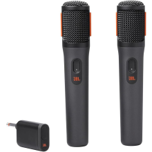 JBL PartyBox Digital Wireless Microphones for JBL PartyBox Speakers with Wireless Dongle, Stable 2.4 GHz Connection and